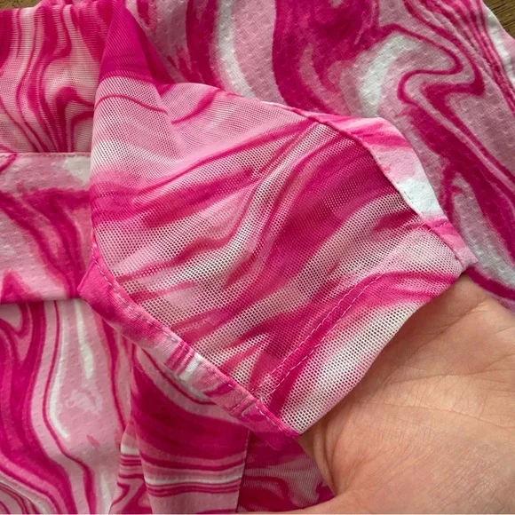 IBKUL Devin Hot Pink Quarter Zip Pullover Size M - Picture 2 of 9